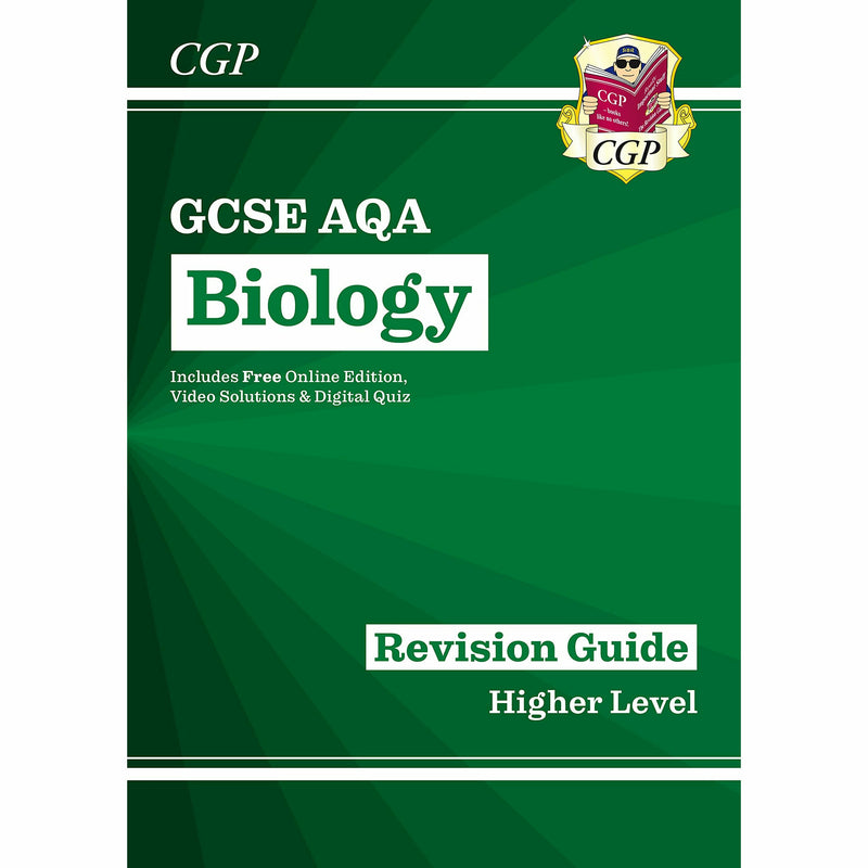 CGP GCSE AQA Revision Guide 3 Books Collection Set (Physics , Biology, Chemistry) - The Book Bundle
