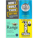 How I Built This, A Bit of a Stretch, Range, The One Thing 4 Books Collection Set - The Book Bundle