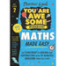 You Are Awesome Workbooks Made Easy 2 Books Collection Set By Matthew Syed (KS2 -Ages 7-11) - The Book Bundle