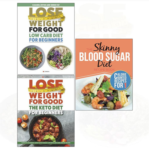 Skinny blood sugar diet, low carb diet, keto diet for beginners 3 books collection set - The Book Bundle