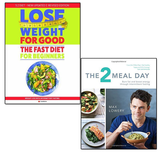 2 meal day and lose weight for good fast diet for beginners 2 books collection set - The Book Bundle