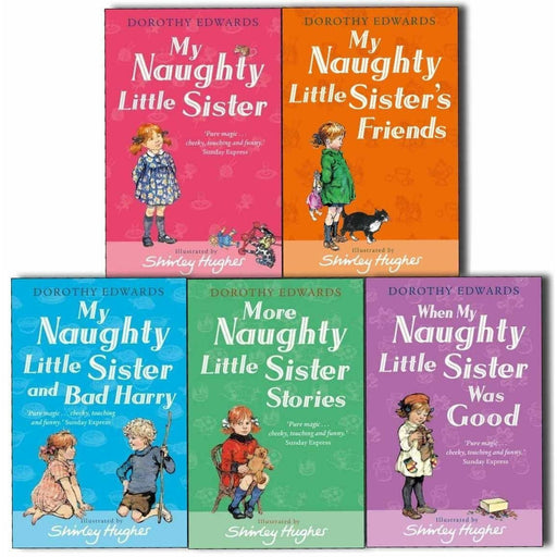 Dorothy Edwards My Naughty Little Sister Series Collection 5 Books Set Pack - The Book Bundle