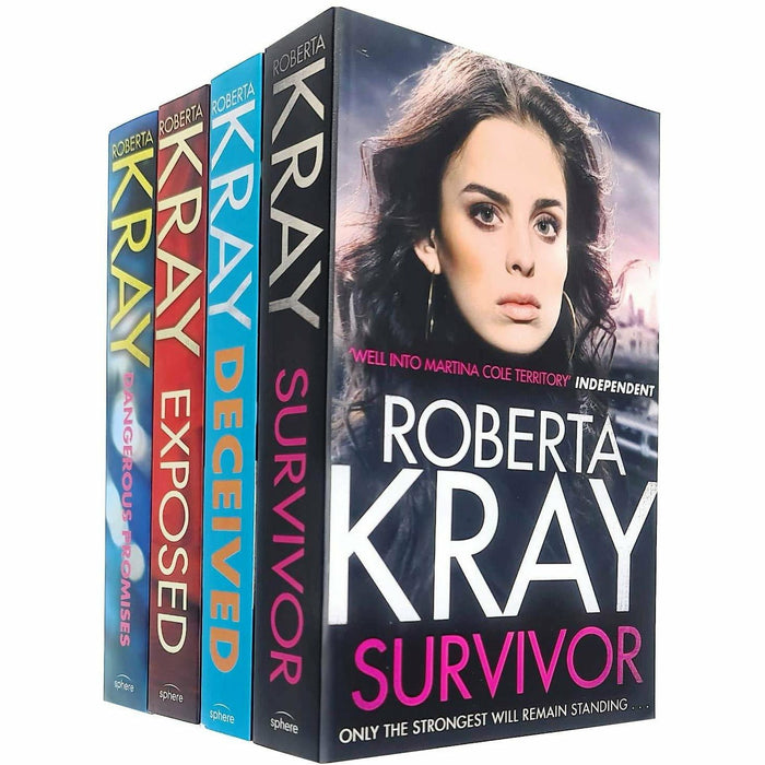 Roberta Kray Collection 4 Books Set (Survivor, Deceived, Exposed, Dangerous Promises) - The Book Bundle