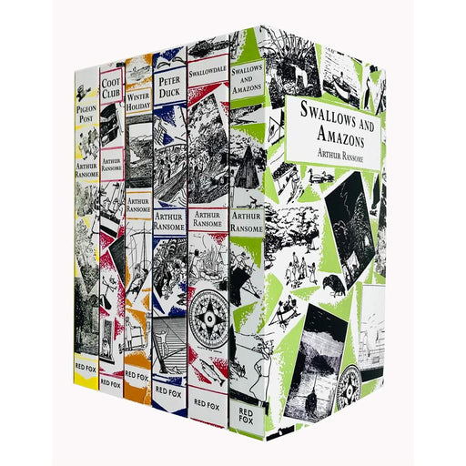 Swallows And Amazons Series 1-6 Books Collection Set by Arthur Ransome - The Book Bundle