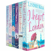 I Heart Series 6 Books Collection Set By Lindsey Kelk(I Heart New York, I Heart Hollywood, I Heart Paris, I Heart Vegas, I Heart London & I Heart Christmas) - The Book Bundle