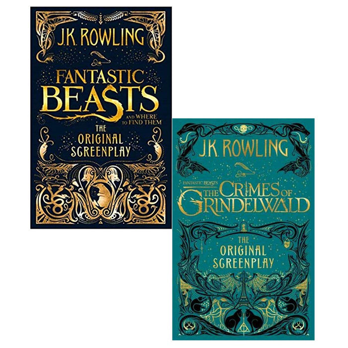 The Fantastic Beasts: The Original Screenplay Series 2 Books Collection Set - The Book Bundle