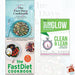 Fast Days Cookbook [Hardcover], The Fastdiet Cookbook and Slim Glow Nourish Clean & Lean Fast Diet Cookbook 3 Books Bundle Collection - The Book Bundle