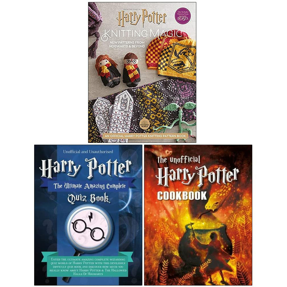 Harry Potter: Knitting Magic - by Tanis Gray (Hardcover)