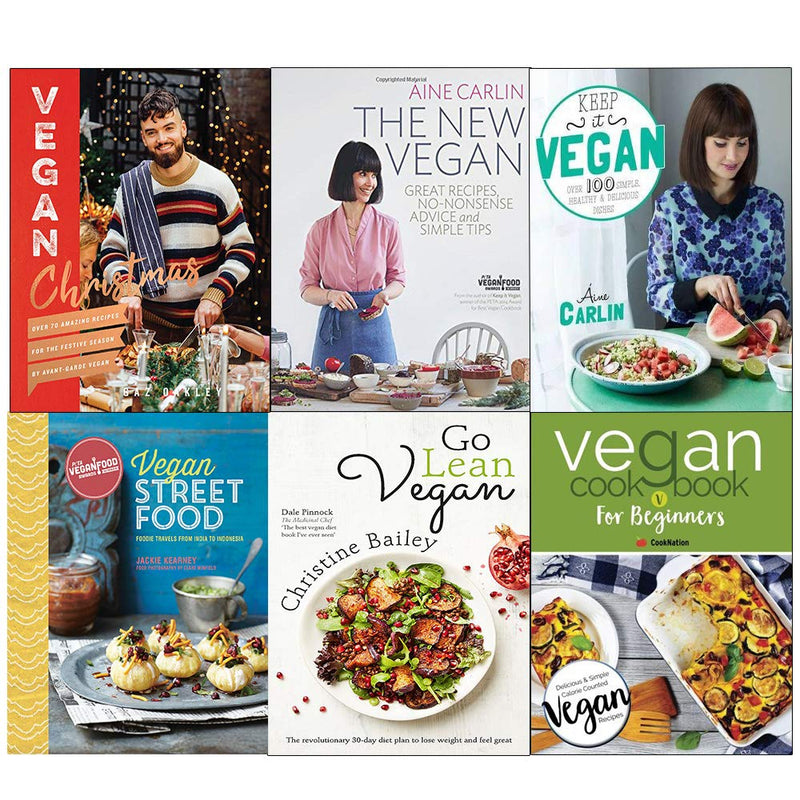 Vegan christmas 6 books collection set - The Book Bundle