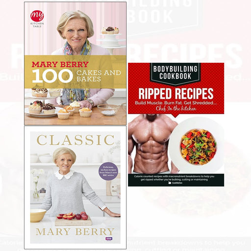 classic[hardcover], my kitchen table, bodybuilding cookbook 3 books collection set - The Book Bundle