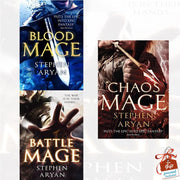 Stephen Aryan Age of Darkness Vol (1 - 3) Collection 3 Books Bundle With Gift Journal (Battlemage, Bloodmage, Chaosmage) - The Book Bundle