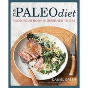Set of four paperback paleo diet books by John Chatham from Rockridge Press, featuring beginner guides and healthy eating tips.