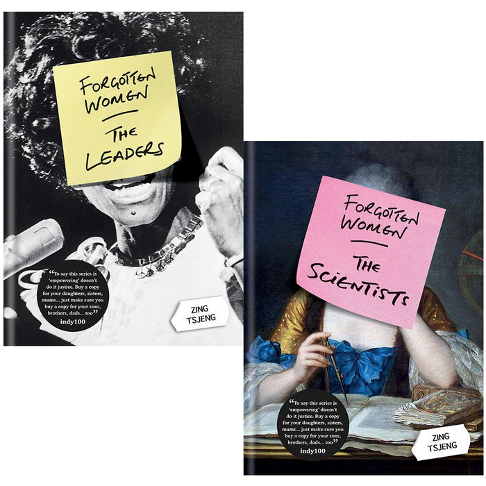 Forgotten women the leaders and the scientists 2 books collection set by zing tsjeng - The Book Bundle