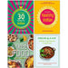 Chetna's 30-minute Indian[Hardcover], Chetna's Healthy Indian [Hardcover], Fresh & Easy Indian Street Food, Fresh & Easy Indian Vegetarian Cookbook 4 Books Collection Set - The Book Bundle