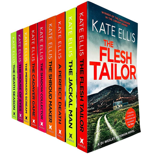 Kate Ellis Wesley Peterson Collection 9 Books Set (A Perfect Death, The Flesh Tailor,) - The Book Bundle