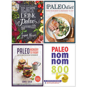 Eat Drink Paleo, The Paleo Diet, Paleo Monday to Friday, Paleo Nom Nom Fast 800 Cookbook 4 Books Collection Set - The Book Bundle