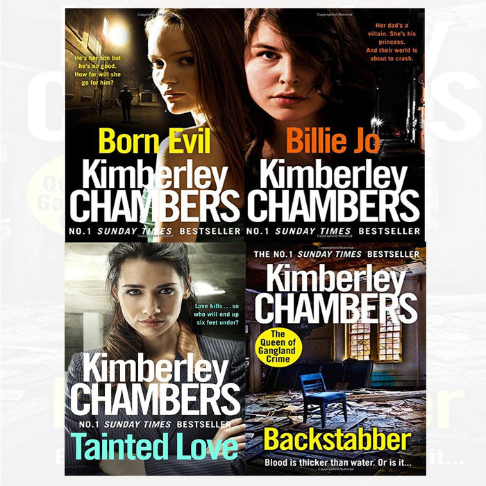Butlers series Kimberley Chambers Series 2 : 4 books Collectin set (Backstabber,Tainted,Born Evil,Billie Jo) - The Book Bundle