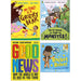 My Dad Is A Grizzly Bear, We're Going to Find the Monster, Good News, Rocket Rules World Book Day 4 Books Collection Set - The Book Bundle