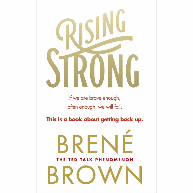 Rising Strong, Ted Talks and Talk Like Ted 3 Books Collection Set - The Book Bundle