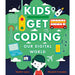 Kids get coding collection 4 books set (staying safe online, learn to program, our digital world, algorithms and bugs) - The Book Bundle