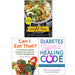 The Diabetes Weight-Loss Cookbook [Hardcover], Can I Eat That, Diabetes Type 2 Healing Code 3 Books Collection Set - The Book Bundle