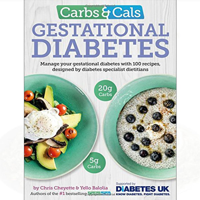 Carbs & cals gestational diabetes, low carb diet, keto diet for beginners 3 books collection set - The Book Bundle