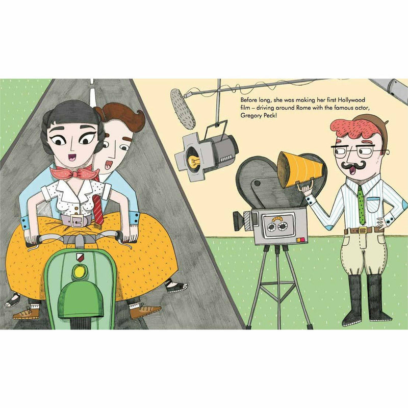 Set of three hardcover Little People, Big Dreams books by Maria Isabel Sanchez Vegara, featuring inspiring biographies for children.