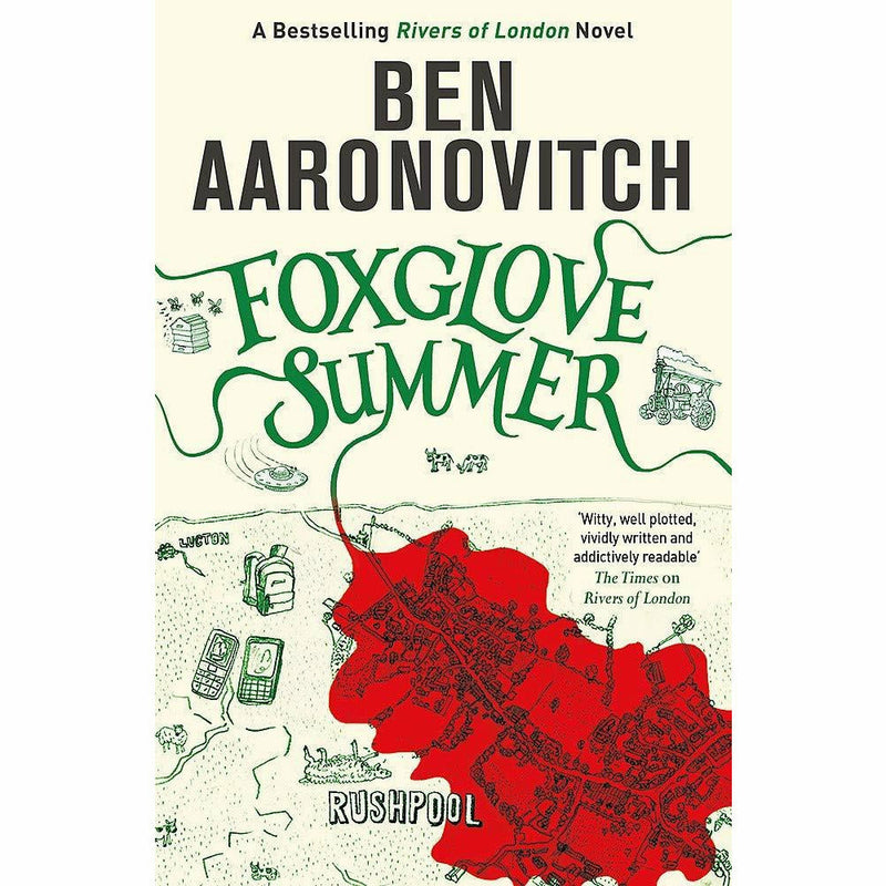 Ben Aaronovitch Rivers of London Series Collection 7 Books Set (Rivers of London, Moon Over Soho, Whispers Under Ground, Broken Homes) - The Book Bundle