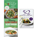 5 2 vegetarian, vegetarian 5 2 fast diet and slow cooker vegetarian recipe book 3 books collection set - The Book Bundle