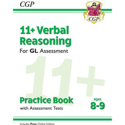 Cgp books gl 11 plus english, non-verbal reasoning, verbal reasoning 3 books collection set - practice book & assessment tests (ages 8-9) - The Book Bundle