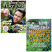 RHS Grow for Flavour [Hardcover], RHS How to Plant a Garden 2 Books Collection Set - The Book Bundle
