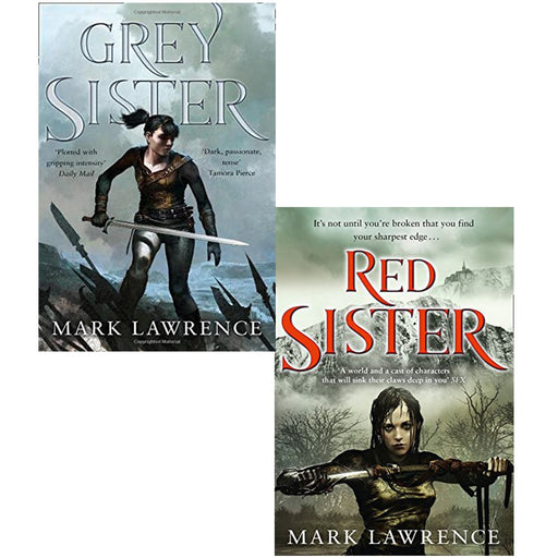 Mark lawrence red sister and grey sister [hardcover] 2 books collection set - The Book Bundle