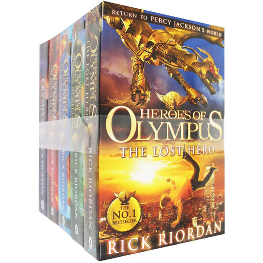 Heroes of Olympus x5 shrinkwrap set - The Book Bundle