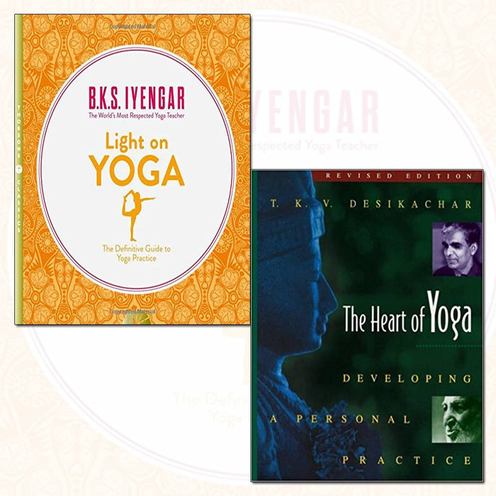 Light on Yoga Collection 2 Books Bundles (The Heart of Yoga: Developing a Personal Practice,Light on Yoga: The Definitive Guide) - The Book Bundle