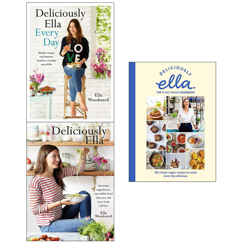 Ella mills collection deliciously ella the plant-based cookbook and every day simple recipes 3 books set - The Book Bundle