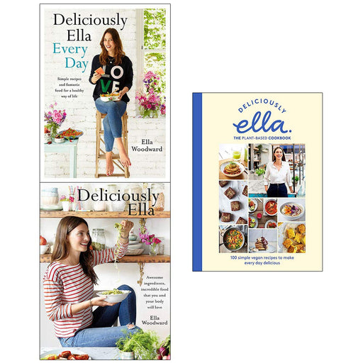 Ella mills collection deliciously ella the plant-based cookbook and every day simple recipes 3 books set - The Book Bundle