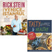 Rick Stein From Venice to Istanbul By Rick Stein and Tasty & Healthy Fck That's Delicious By Iota 2 Books Collection Set - The Book Bundle