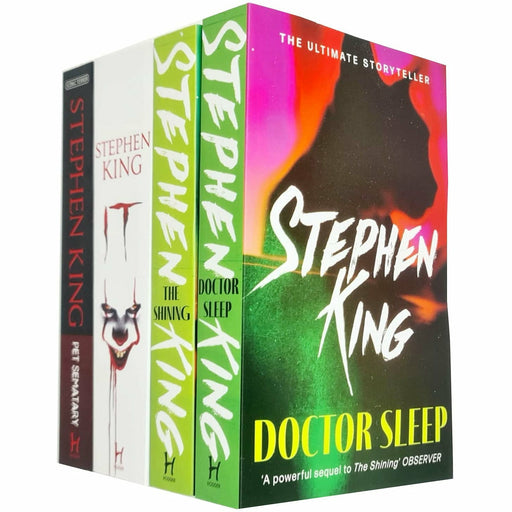 Stephen King Collection 4 Books Set (Pet Sematary, The Shining, It, Doctor Sleep) - The Book Bundle