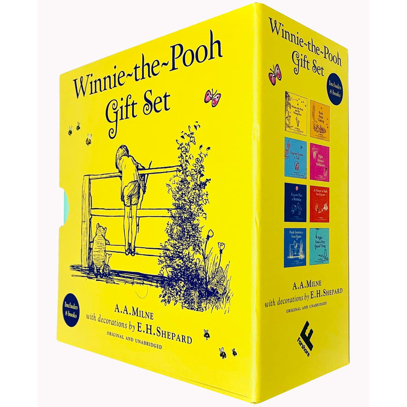Winnie The Pooh Gift Set by A.A.Milne (Wrong Bees, Pooh Goes Visiting, Eeyore) - The Book Bundle