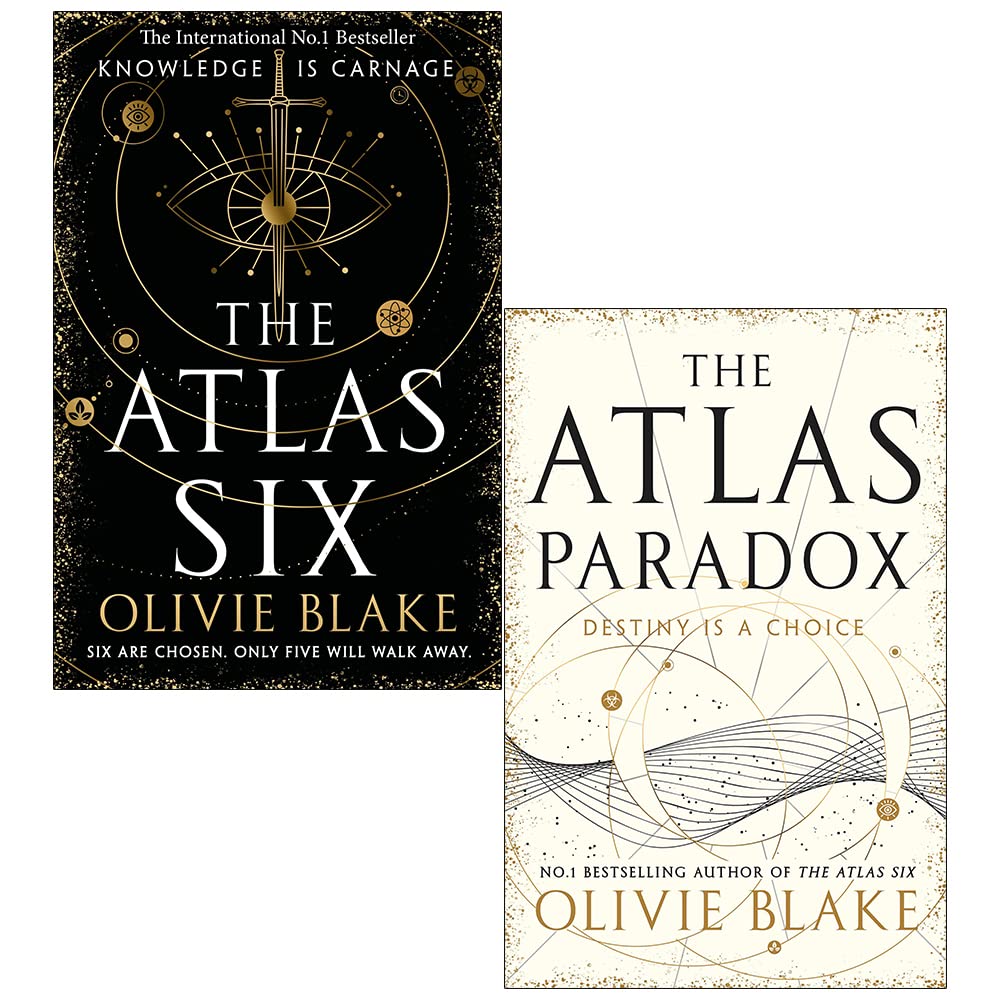 Alas Book Atlas Series 2 Books Collection Set By Olivie Blake (The Atlas Six, Th ...