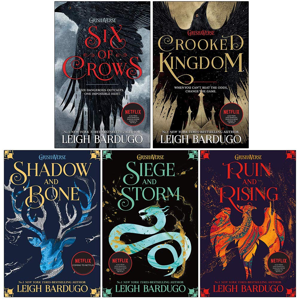 Shadow and Bone Grisha Trilogy Series 3 Books Collection Set by Leigh  Bardugo (Shadow and Bone, Siege and Storm & Ruin and Rising)