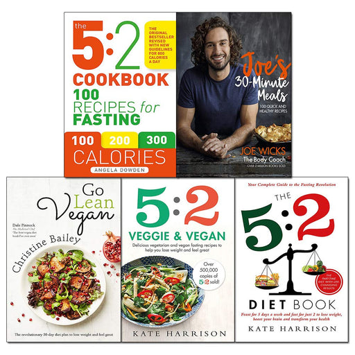 Joe's 30 minute meals [hardcover], 5:2 cookbook, diet book, go lean and veggie and vegan 5 books collection set - The Book Bundle