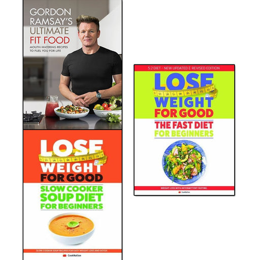 Gordon Ramsay , Lose Weight For Good  and Fast Diet 3 Books Collection Set - The Book Bundle