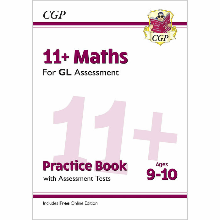 CGP 11+ Gl Verbal,Non-Verbal Reasoning,Maths Practice 3 Books Collection Set - The Book Bundle
