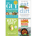 The Gut Makeover Recipe Book, Eat Dirt, Keto Diet, The Keto Diet for Beginners 4 Books Collection Set - The Book Bundle
