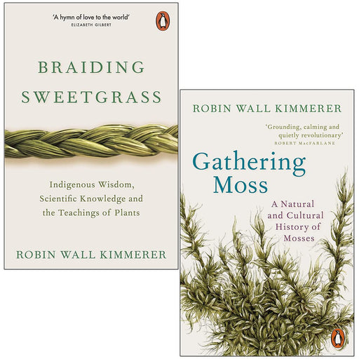 Robin Wall Kimmerer Collection 2 Books Set (Braiding Sweetgrass, Gathering Moss) - The Book Bundle