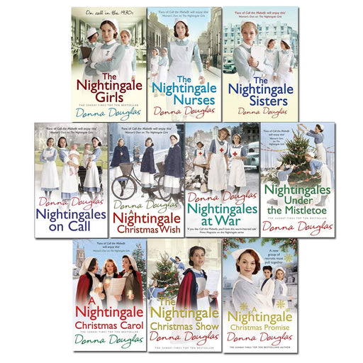 Nightingales Series Donna Douglas 10 Books Collection Set - The Book Bundle