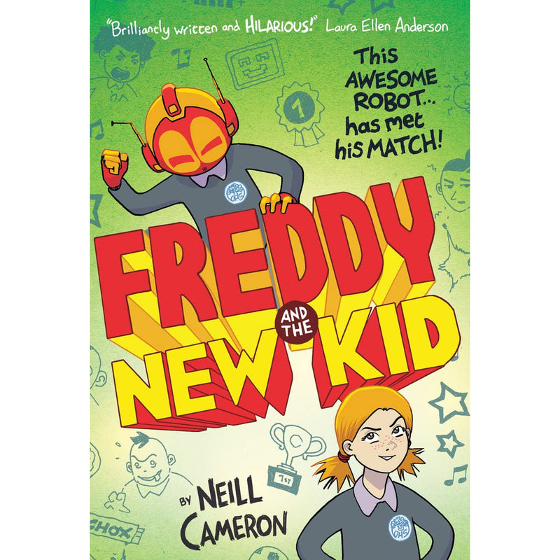 The Awesome Robot Chronicles Series Books 1 - 3 Collection Set by Neill Cameron - The Book Bundle