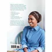 Cover image of Nadiya Hussain's "Nadiya's Family Favourites" hardcover cookbook featuring colorful food photography and recipe titles.