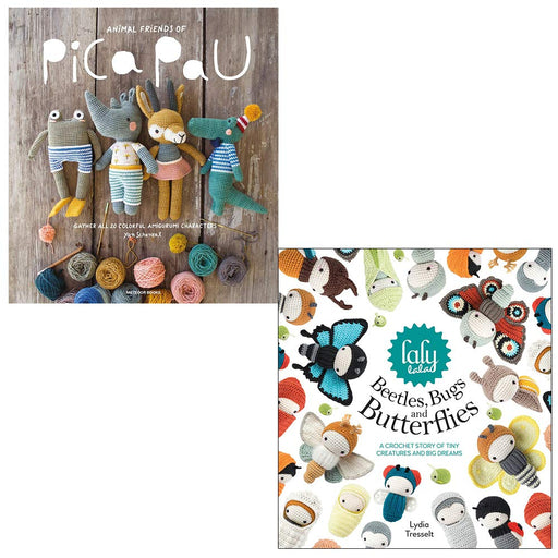 Animal Friends of Pica Pau, Lalylala's Beetles Bugs and Butterflies [Hardcover] By Yan Schenkel & Lydia Tresselt 2 Books Collection Set - The Book Bundle